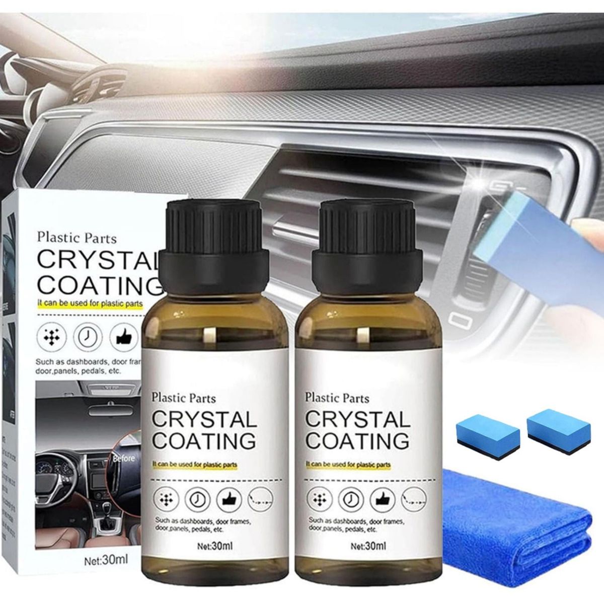 CRYSTAL COATING POLISH BOTH FOR CARS AND CLEANING PURPOSE FREE SHIPPING ACROSS UAE